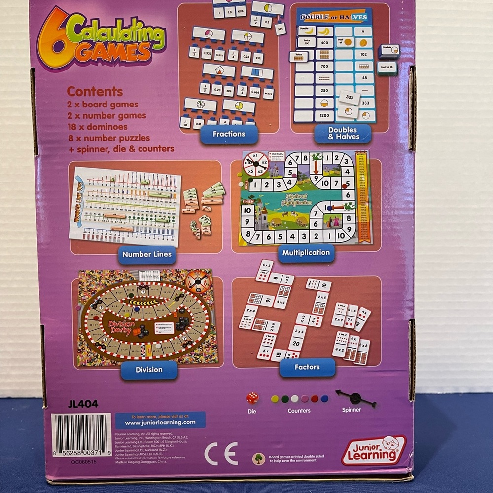 Calculation Games Learning Games Set - Picture 2 of 3